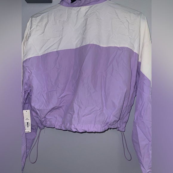 NWT Time and Tru XL Cropped windbreaker jacket - Picture 2 of 3